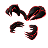 red cartoony void nightmare armor