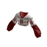 Red Christmas Crop Top