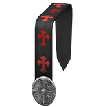 Red Chrome Shoulder Belt