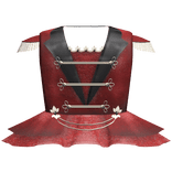 ♡ Red Circus Ring Leader Dress