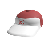Red Classic Backwards R Cap
