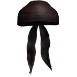 Red Cloth Wrapped Bandana [Pirate Set]