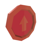 Red Coin Up