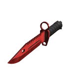 Red Combat Knife V1 (HAND)