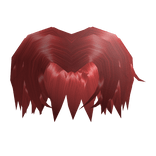 Red Cool Boy Anime Hair