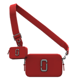 Red Crossbody Tote Bag