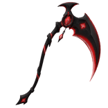 Red Cursed Soulreaper Scythe