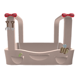 red cute gardening farmer vest 1.0