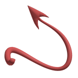 Red demon tail V1