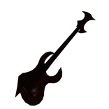 Red Demonic Guitar