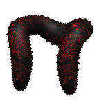 Red Designer Fluffy Boa