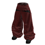 Red Designer Tracksuit Pants
