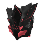 Red Divine Gauntlet (Left)