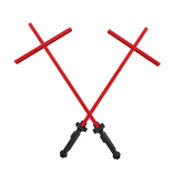 Red Dual Cross Sword (Back) 