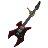 Red Electric Guitar (No Strap)