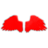 Red Emissive Wings