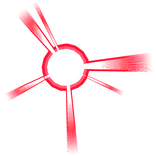 Red Energy Beam Anime Skill