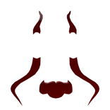 Red Evil Pennywise Clown Face Paint