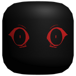 Red eyed demon stare