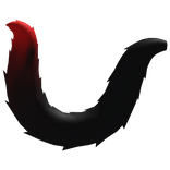 Red Fluffy Cat Tail