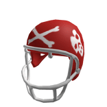 Red FootBall Helmet 