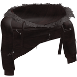 Red Fur Shoulder Hoodie 