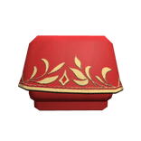 ♾️Red Gilded warden left shoulder