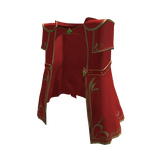 ♾️Red Gilded warden trench coat