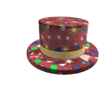 Red Glitter Party Hat