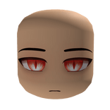 Red Glowing Demon Eyes