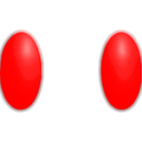 Red Glowing Neon Eyes (EMISSIVE)