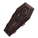 Red Gothic Casket