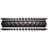 Red Gothic Emo Studded & Spiked Choker