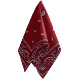 Red Hanging Bandana
