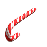 Red Holdable Candy Cane 🎄