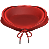 Red Hoodie Hood Tied Oversized Y2K Basic 1.0 Neck