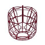 Red Insom Spider Web Veil