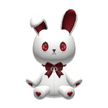 red jirai kei pastel goth cute bunny back plush