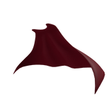 Red Large Cape