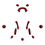 Red Lip Piercing Set