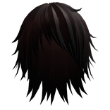 Red messy scene hair w/ mullet  ✶