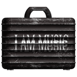 Red Music Carti Spray Paint Grunge Suitcase