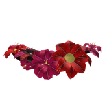 [Red Nature Witch/Wizard Set] Flower Necklace