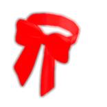 Red neon bow (korblox) [EMMISSIVE]