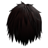 red overgrown messy vkei hairstyle ⭑ 