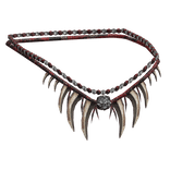 Red Paisley Right Tiger Tooth Shoulder Rope