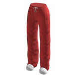 red pajamas with slippers