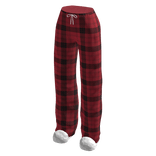 red pajamas with slippers
