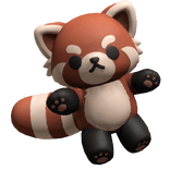 Red Panda Back Pal
