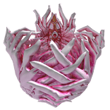 Red Pinkish All Seeing Crown